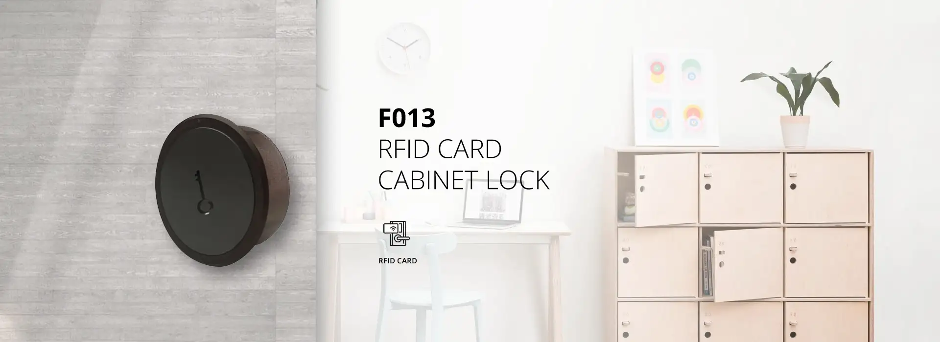 F013 RFID Card Cabinet Lock