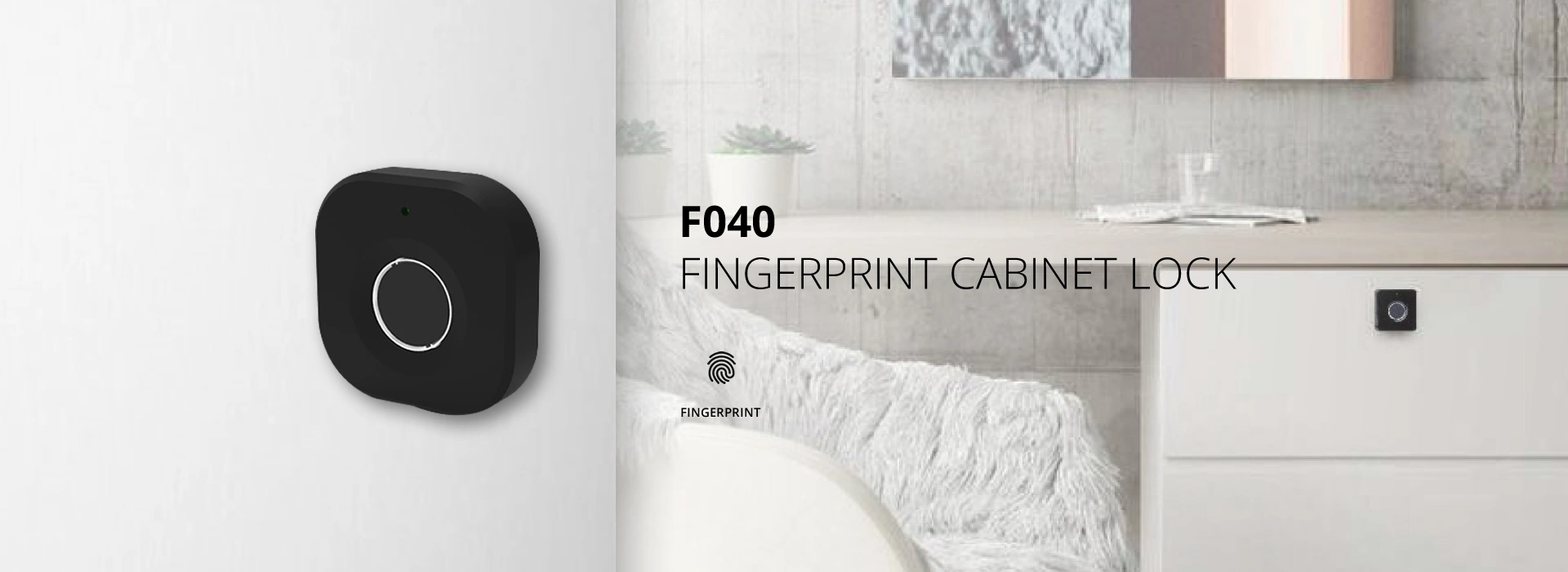 F040 Fingerprint Cabinet Lock