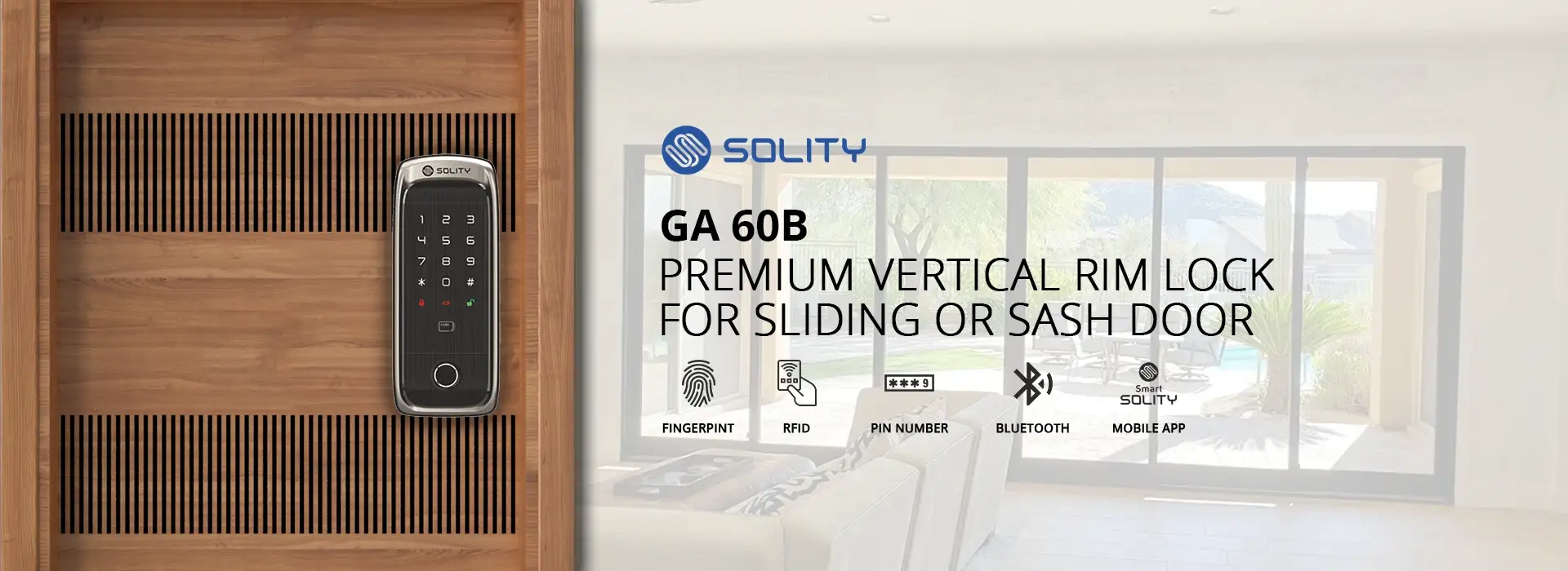 Solity GA-60B Smart Door Lock