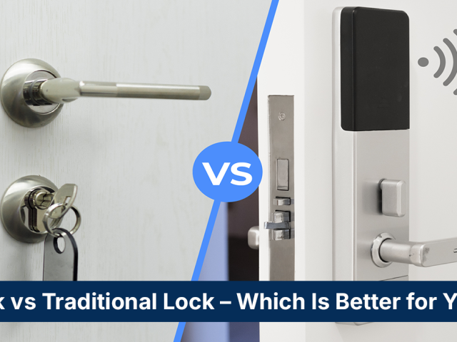 Smart Door Lock vs Traditional Lock – Which Is Better for Your Home?