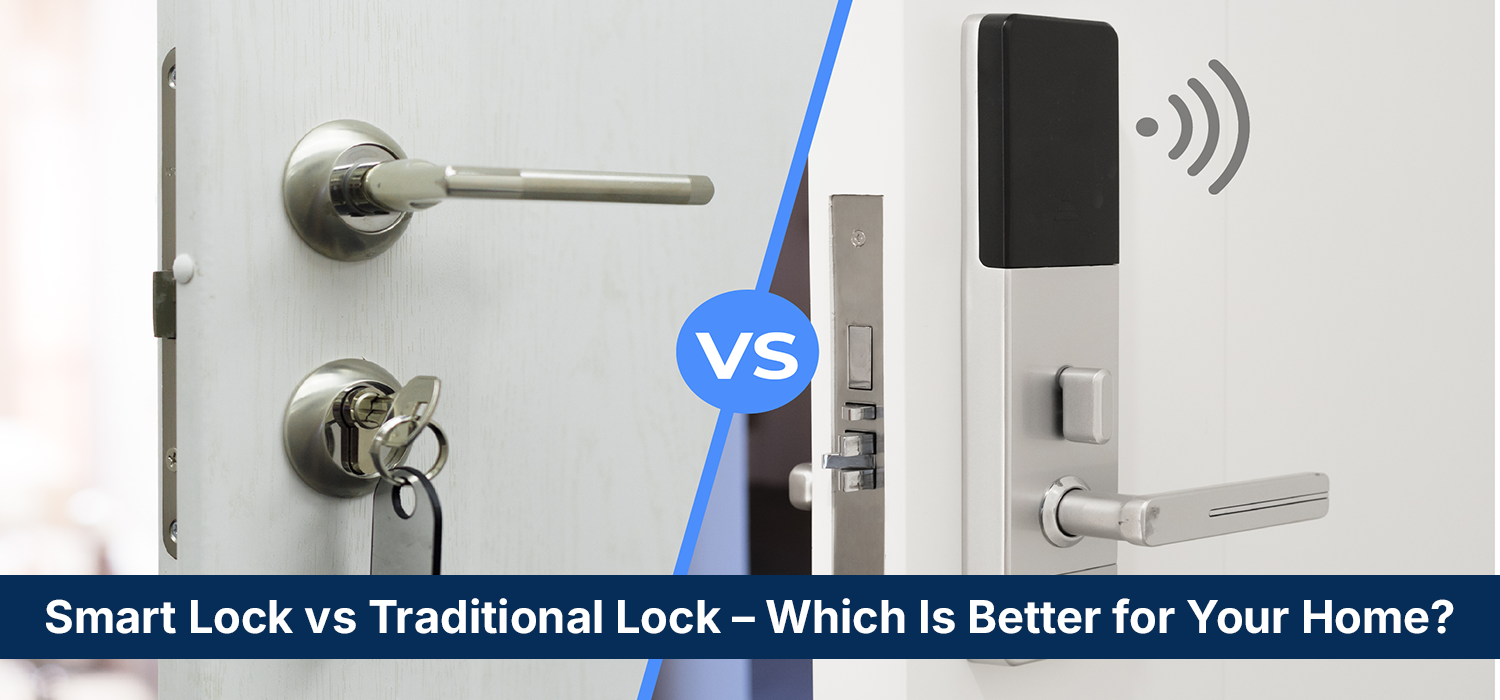 Smart Door Lock vs Traditional Lock – Which Is Better for Your Home?