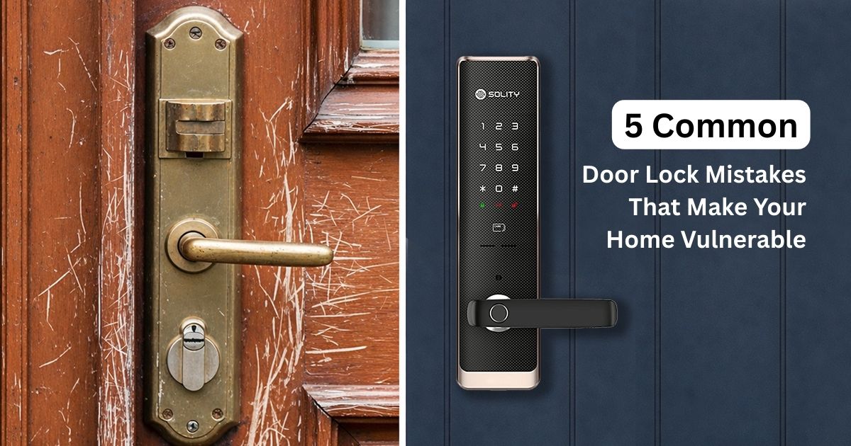 5 Common Door Lock Mistakes That Make Your Home Vulnerable
