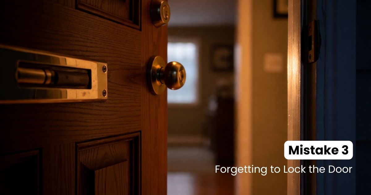 Forgetting to Lock the Door