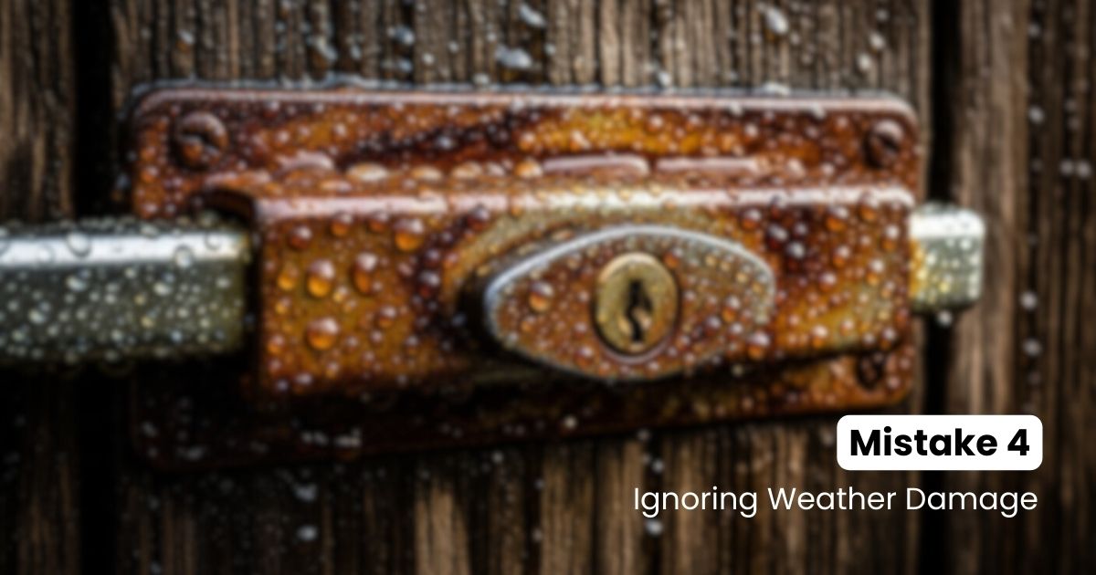 Ignoring Weather Damage